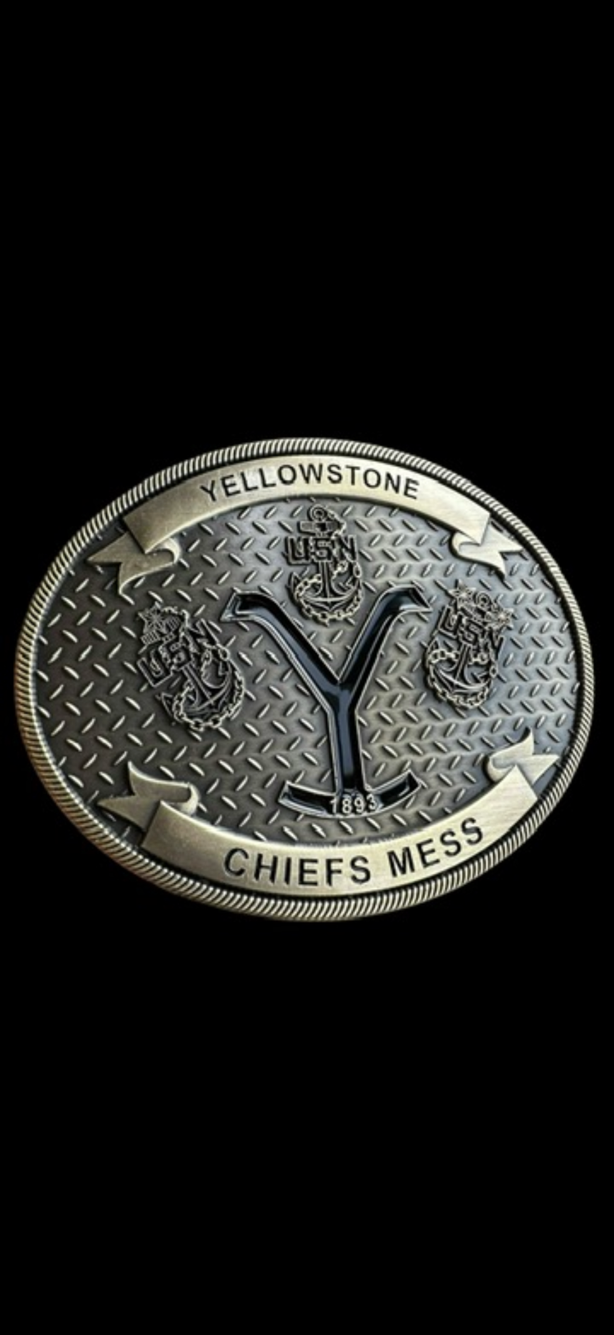 YELLOWSTONE chief buckles