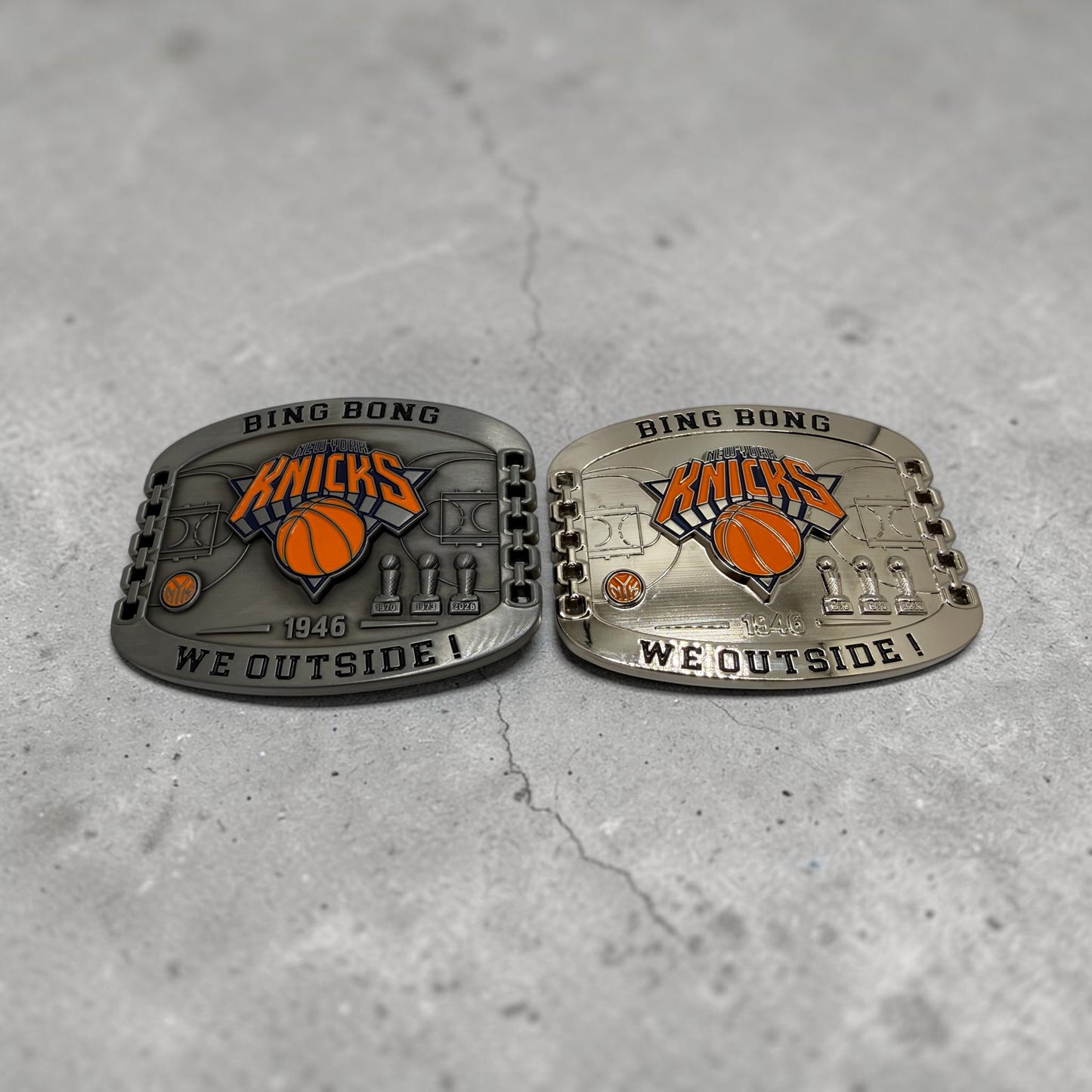 KNICKS IN 5 Belt Buckle no ranks