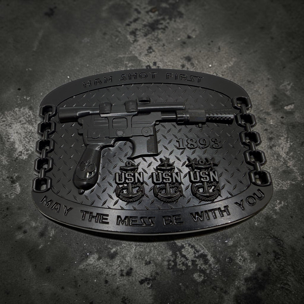 Han Shot First CHIEF Belt Buckle
