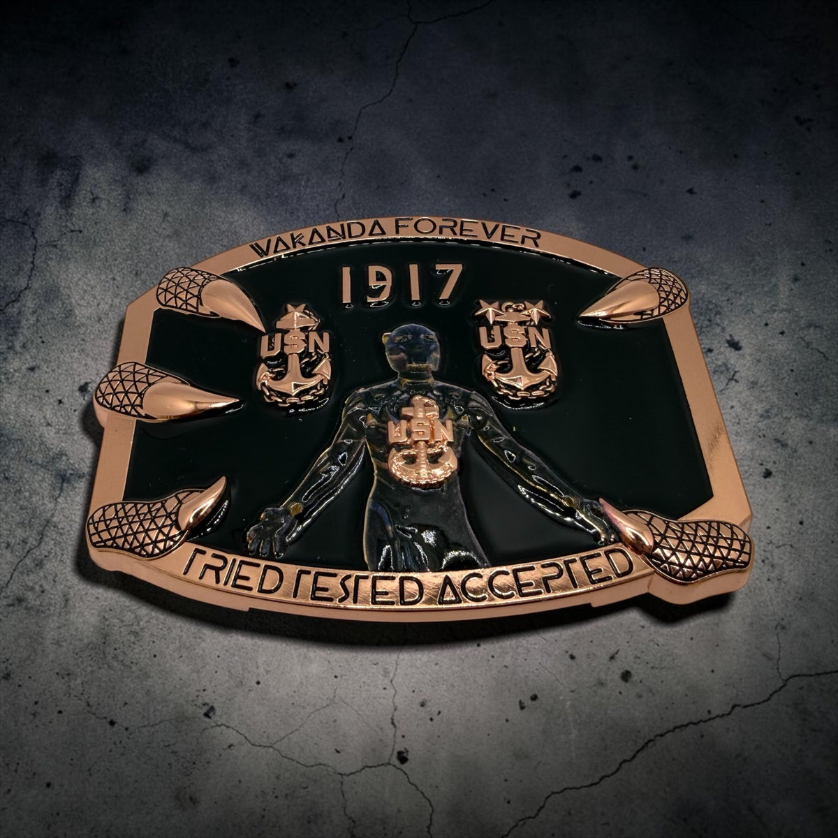 Wakanda Forever Female Belt Buckles