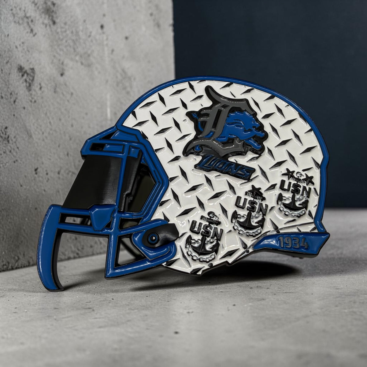 Lions Helmet Bottle Opener