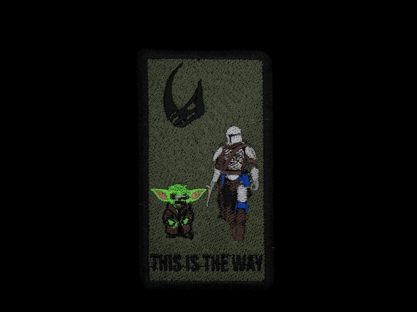 Mando and Grogu Type 3 patch