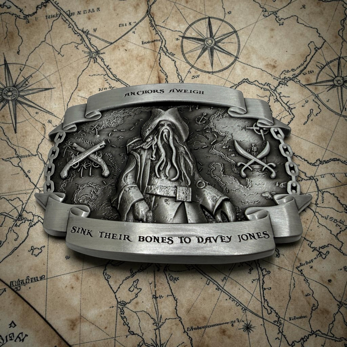 Davey Jones 4 inch Buckles