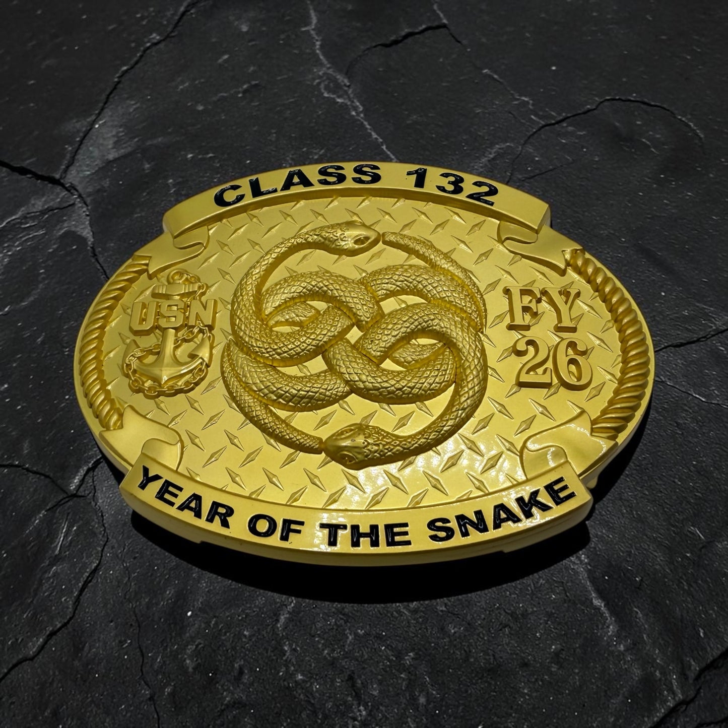 CLASS 132 ‘YEAR OF THE SNAKE’ Belt Buckle