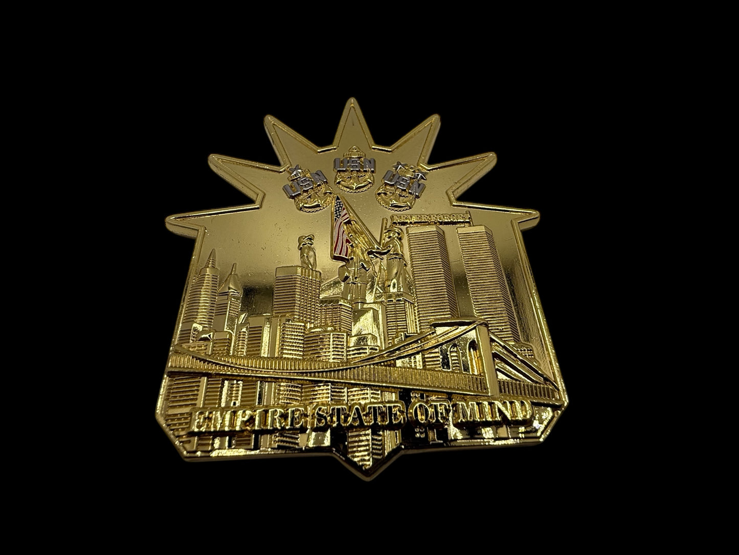 Empire Logo with 9/11 on the back