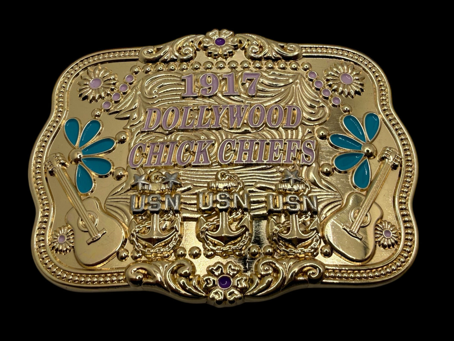 Dollywood Chich Chiefs 1917 Buckle