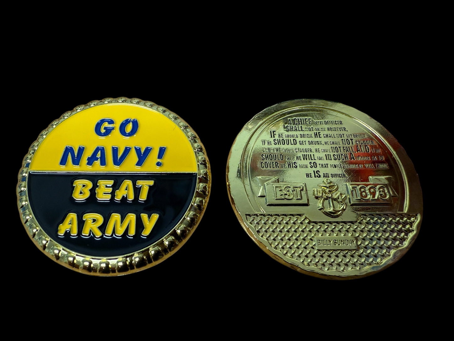 Go Navy Beat Army Billy Sunday Cap