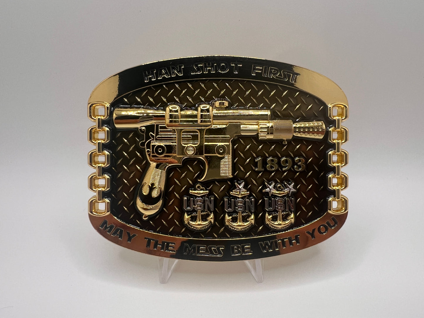 Han Shot First Belt Buckle