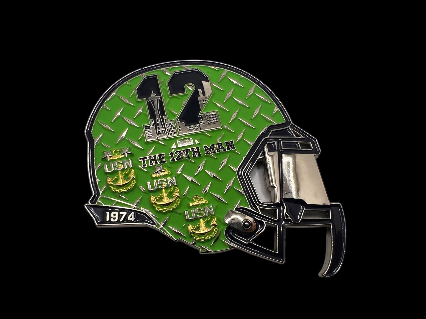 The 12TH Man Glow in the Dark Seattle Bottle Opener