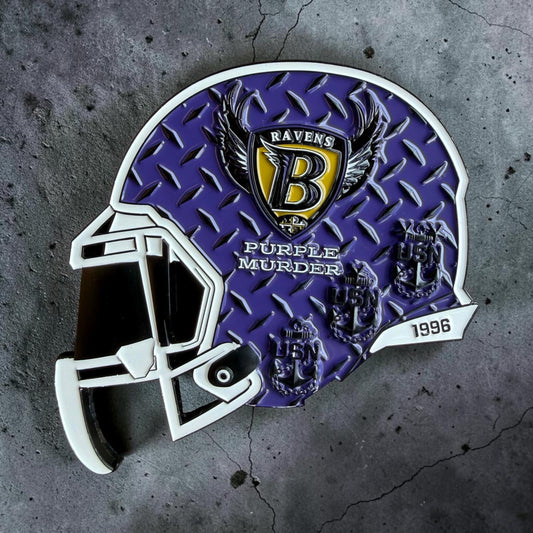RAVENS FACEMASK BOTTLE OPENER