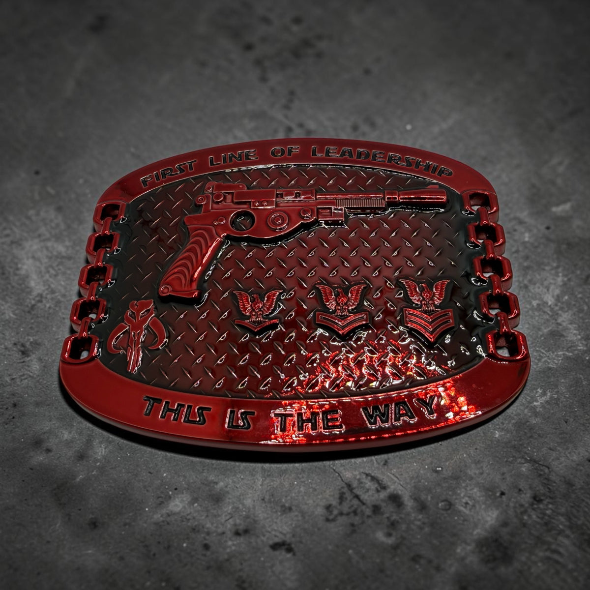 Petty Officer Mandalorian Belt Buckles