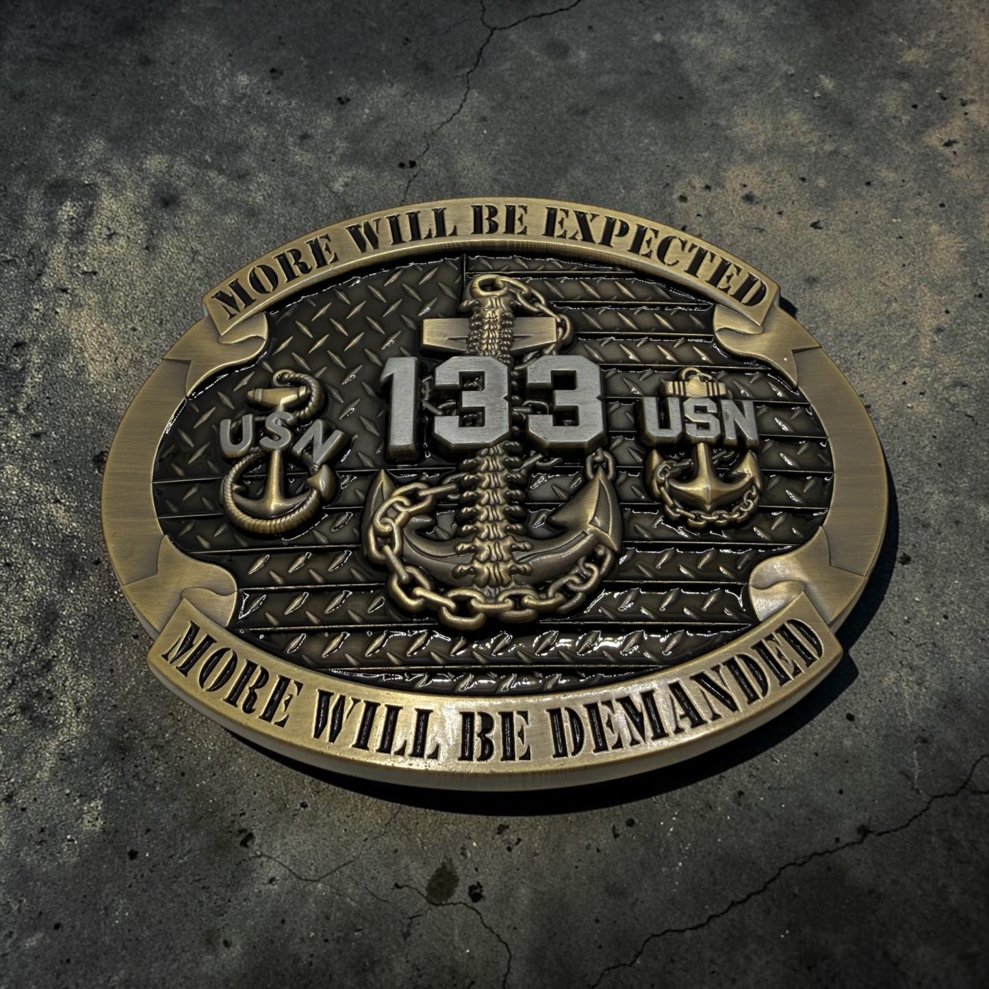 133 Years of the CHIEF! Belt Buckles
