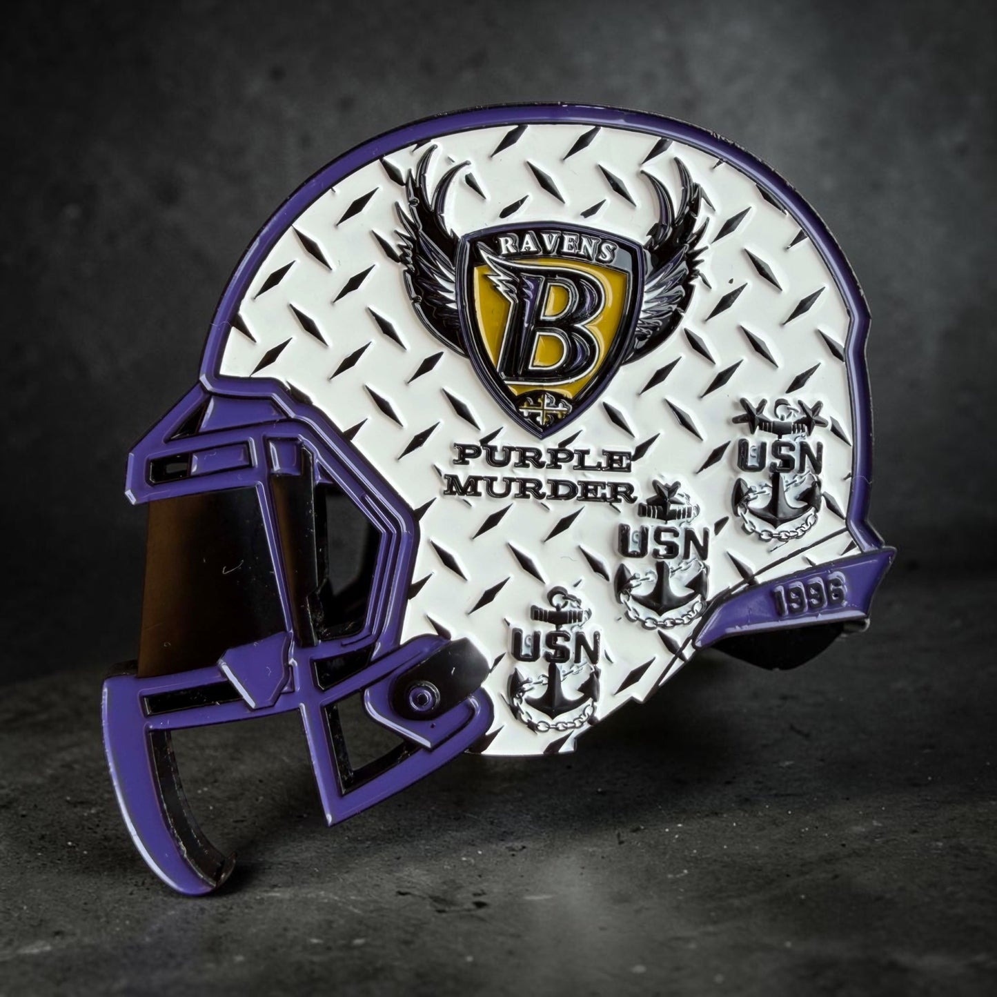 RAVENS FACEMASK BOTTLE OPENER