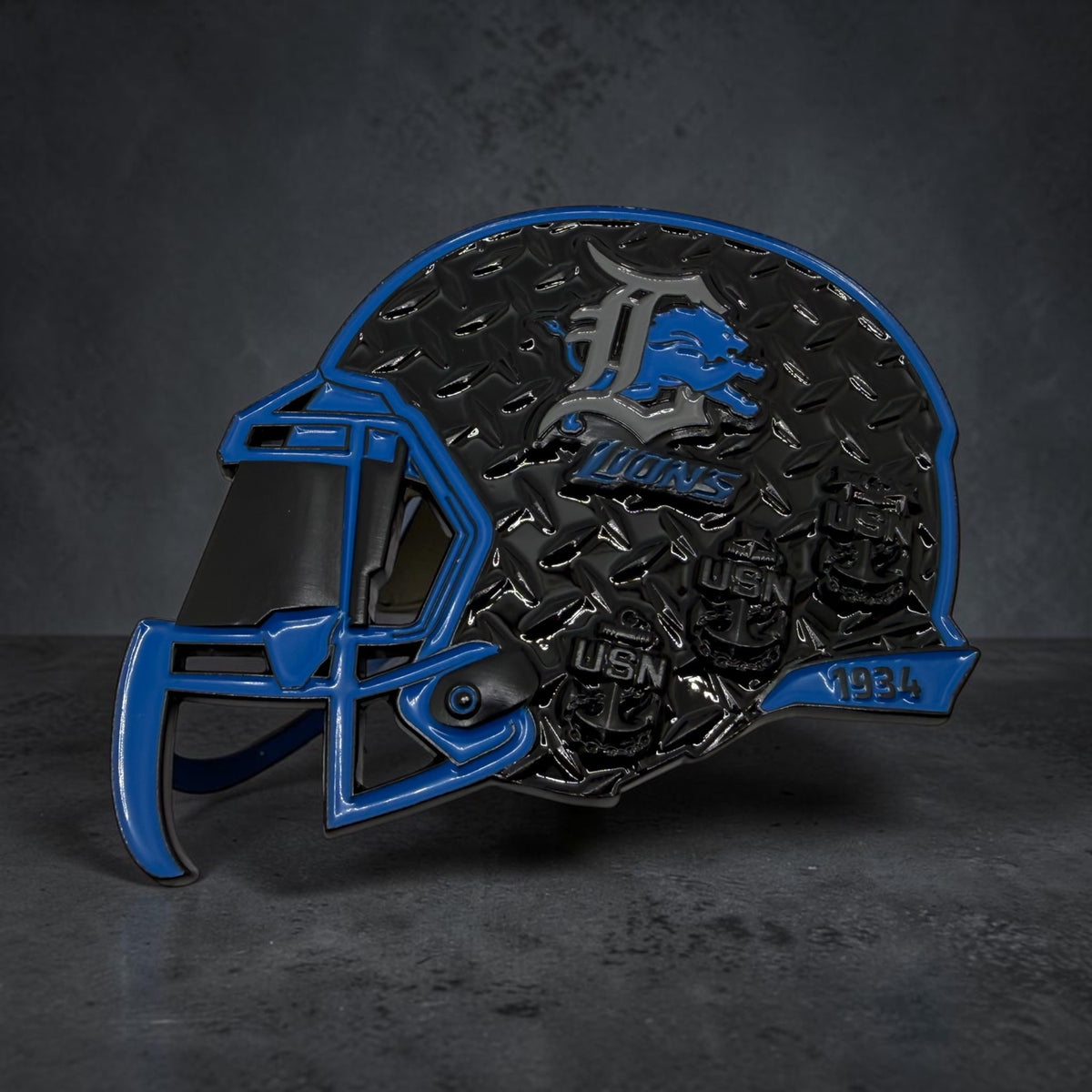 Lions Helmet Bottle Opener