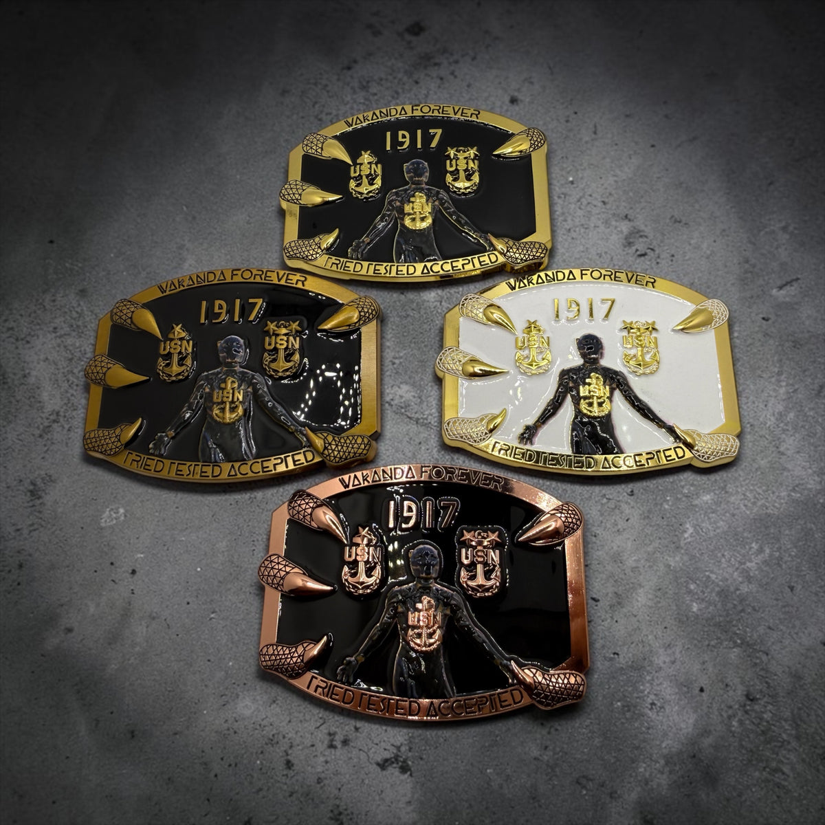Wakanda Forever Female Belt Buckles