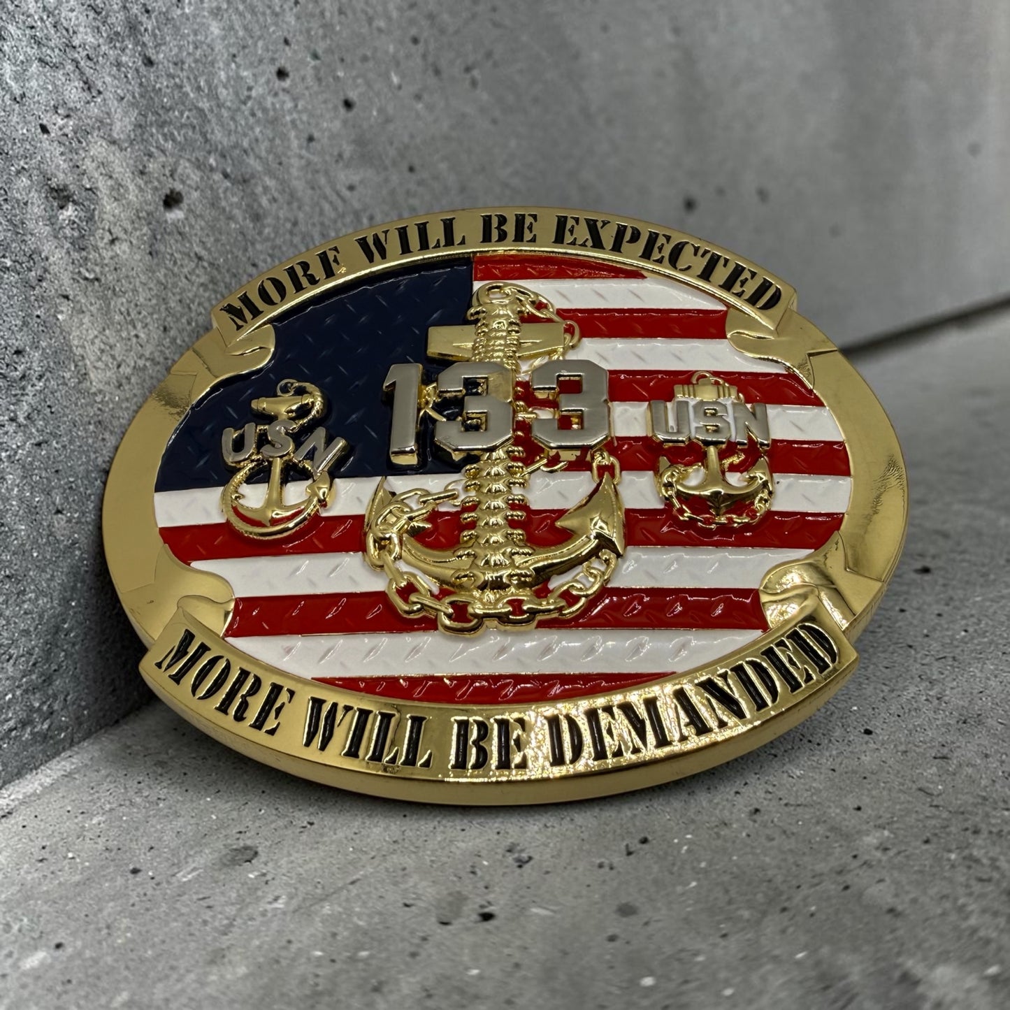 133 Years of the CHIEF! Belt Buckles