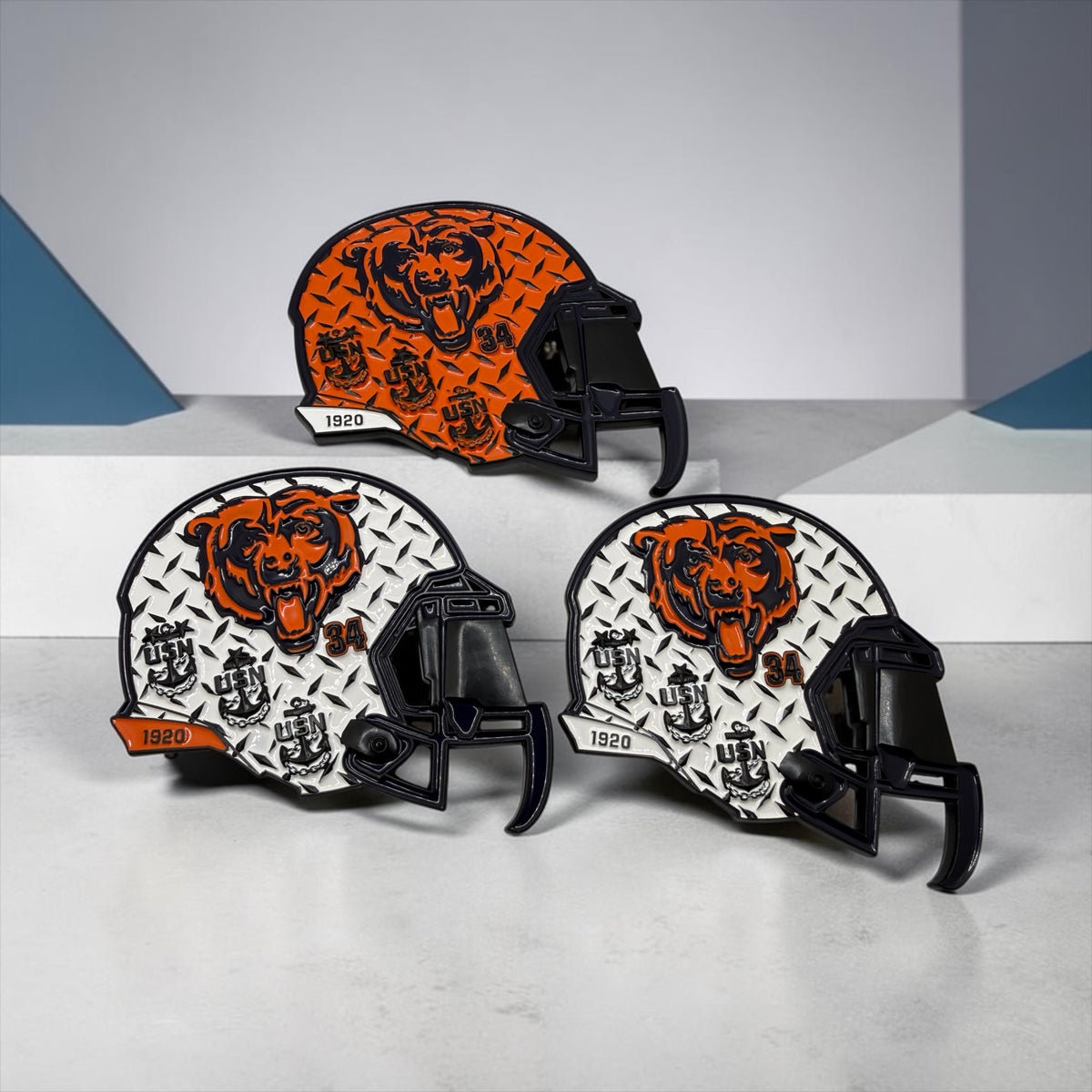 DA BEARS Helmet Bottle Opener