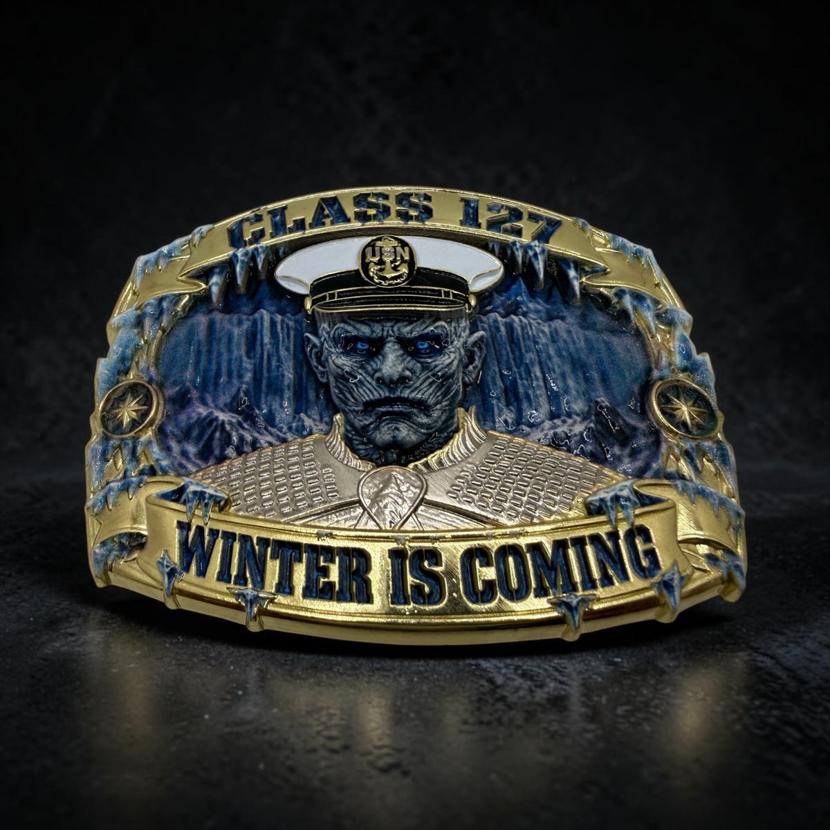 Class 127 the Winter Chiefs ‘Night King’ Belt Buckles