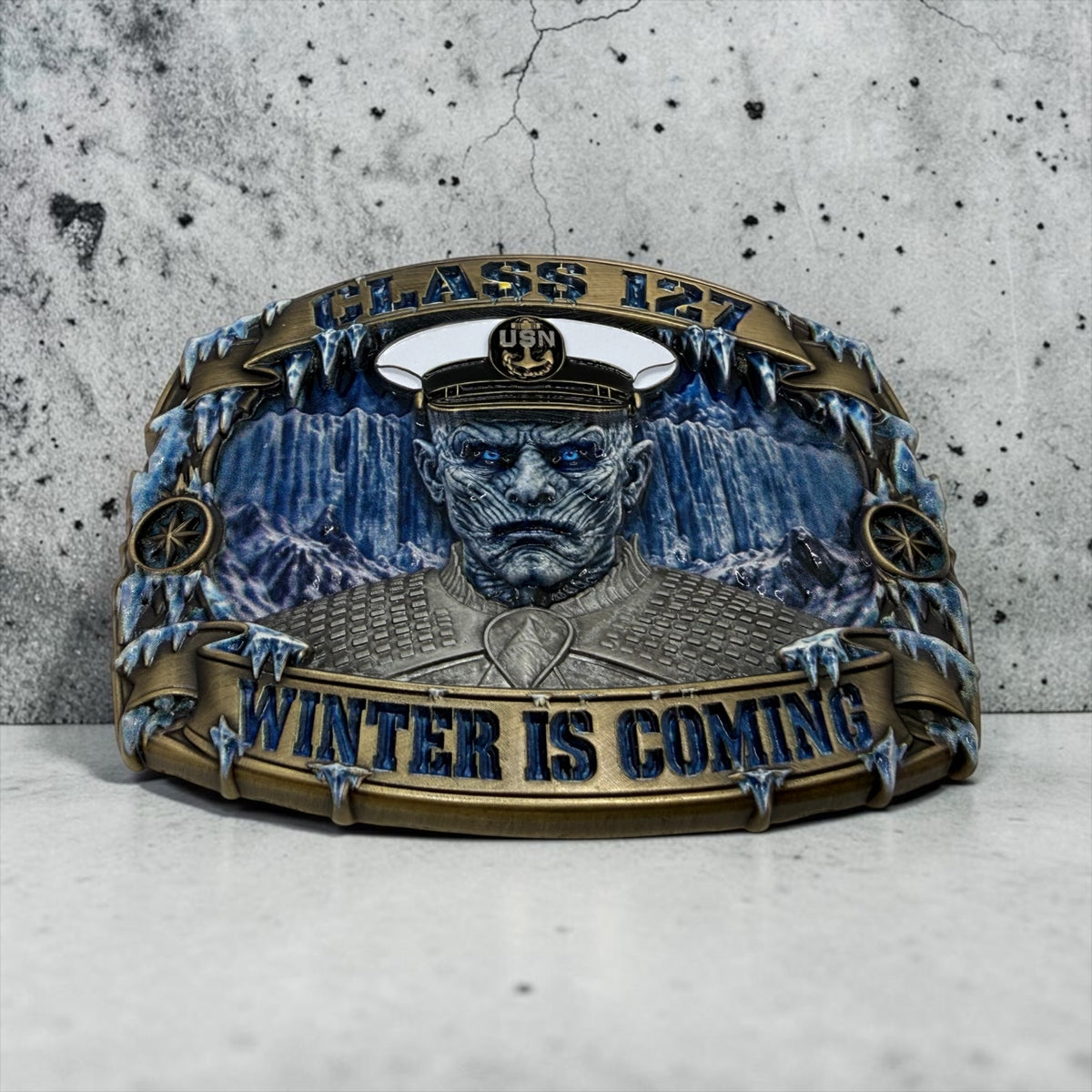 Class 127 the Winter Chiefs ‘Night King’ Belt Buckles