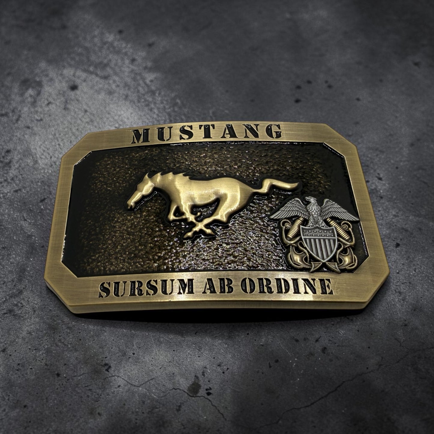 Ford Mustang 3.25 inch Belt Buckles
