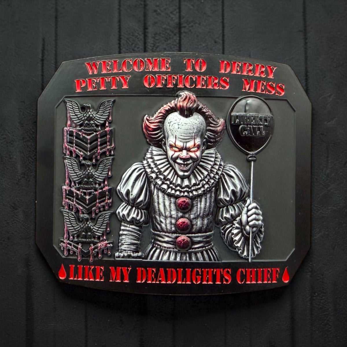 Pennywise IT Petty Officers Belt Buckles