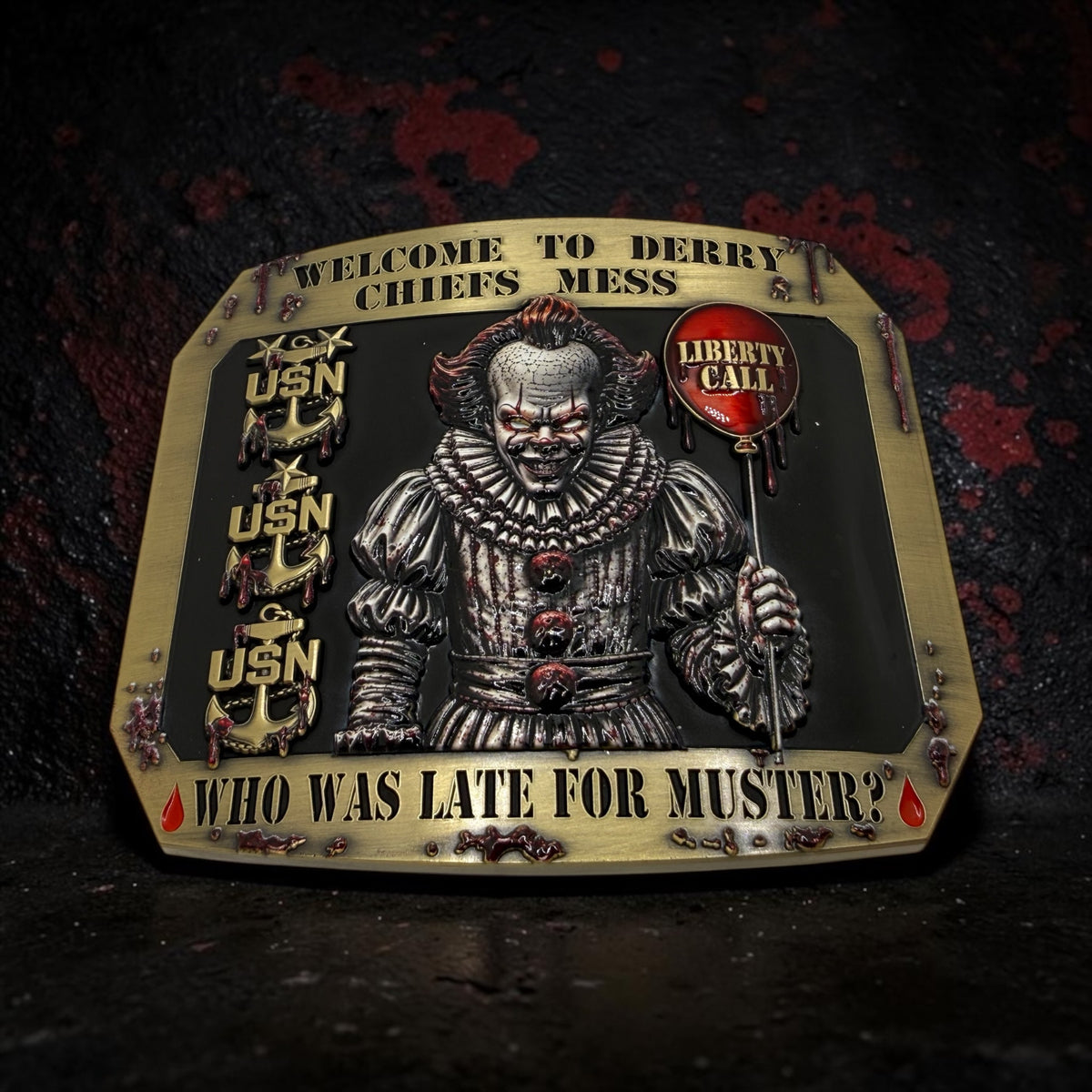 Pennywise Chief Mess Belt Buckles