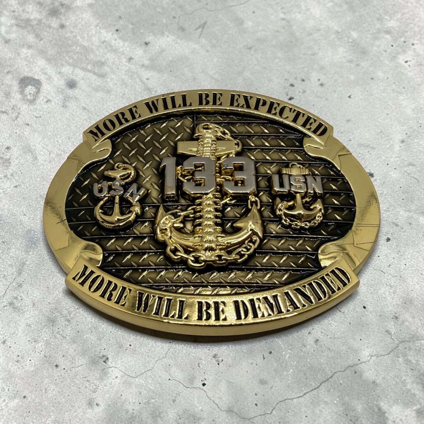 133 Years of the CHIEF! Belt Buckles