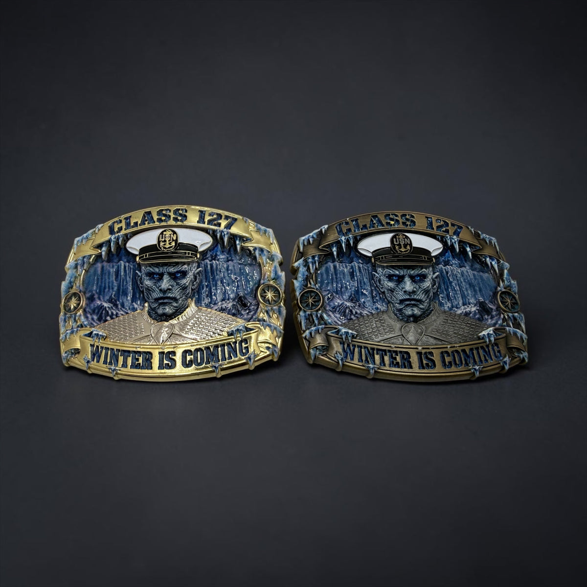 Class 127 the Winter Chiefs ‘Night King’ Belt Buckles