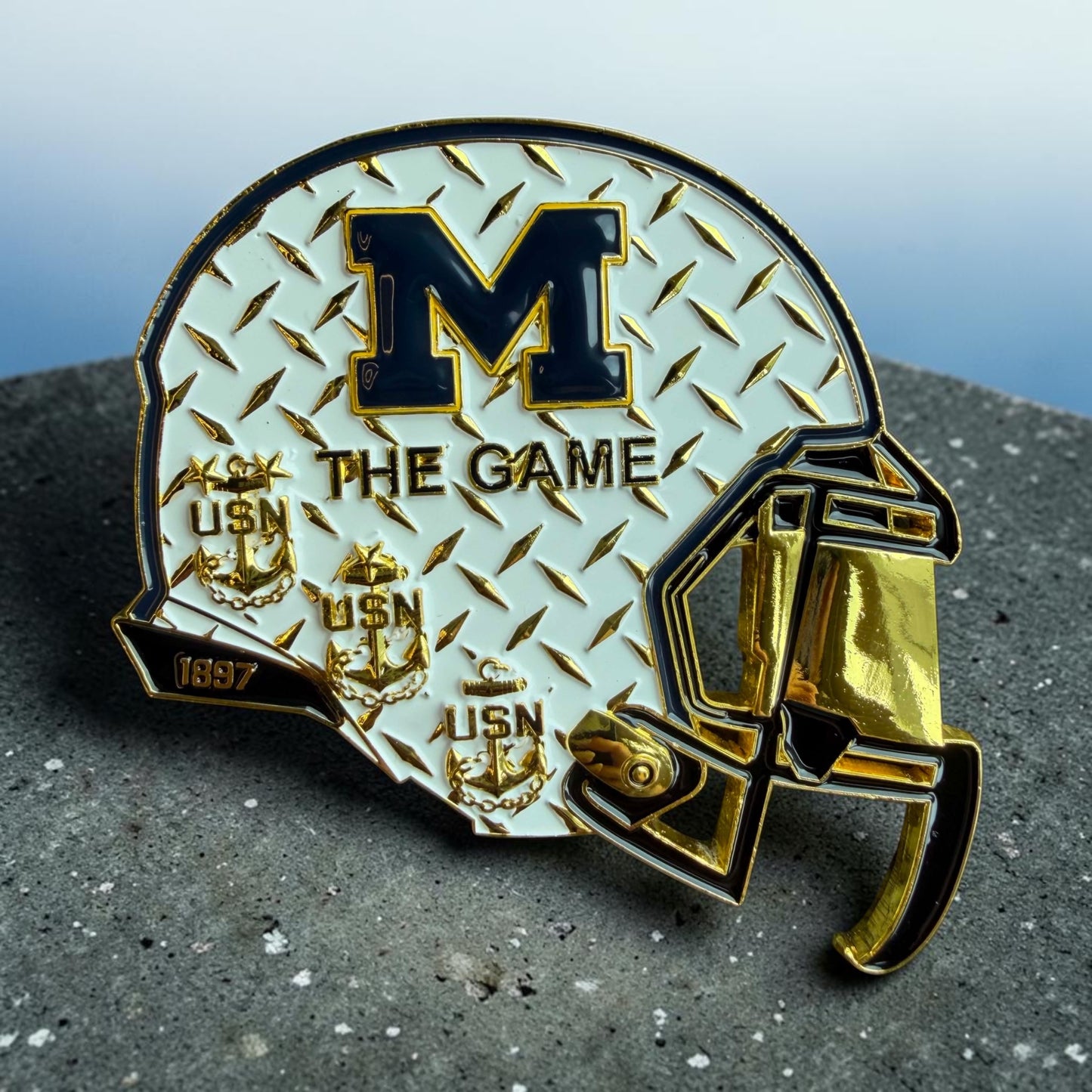 Go Blue Wolverines Helmets