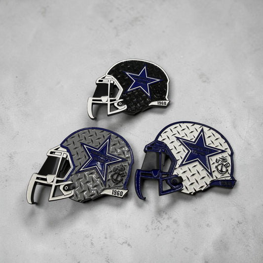 America's Team Helmet bottle opener