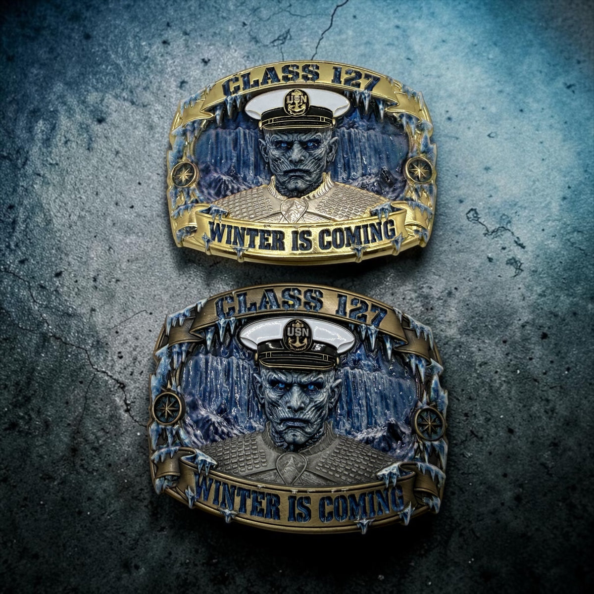 Class 127 the Winter Chiefs ‘Night King’ Belt Buckles