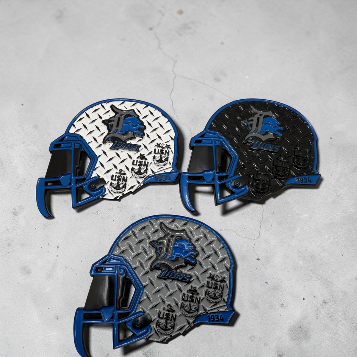 Lions Helmet Bottle Opener