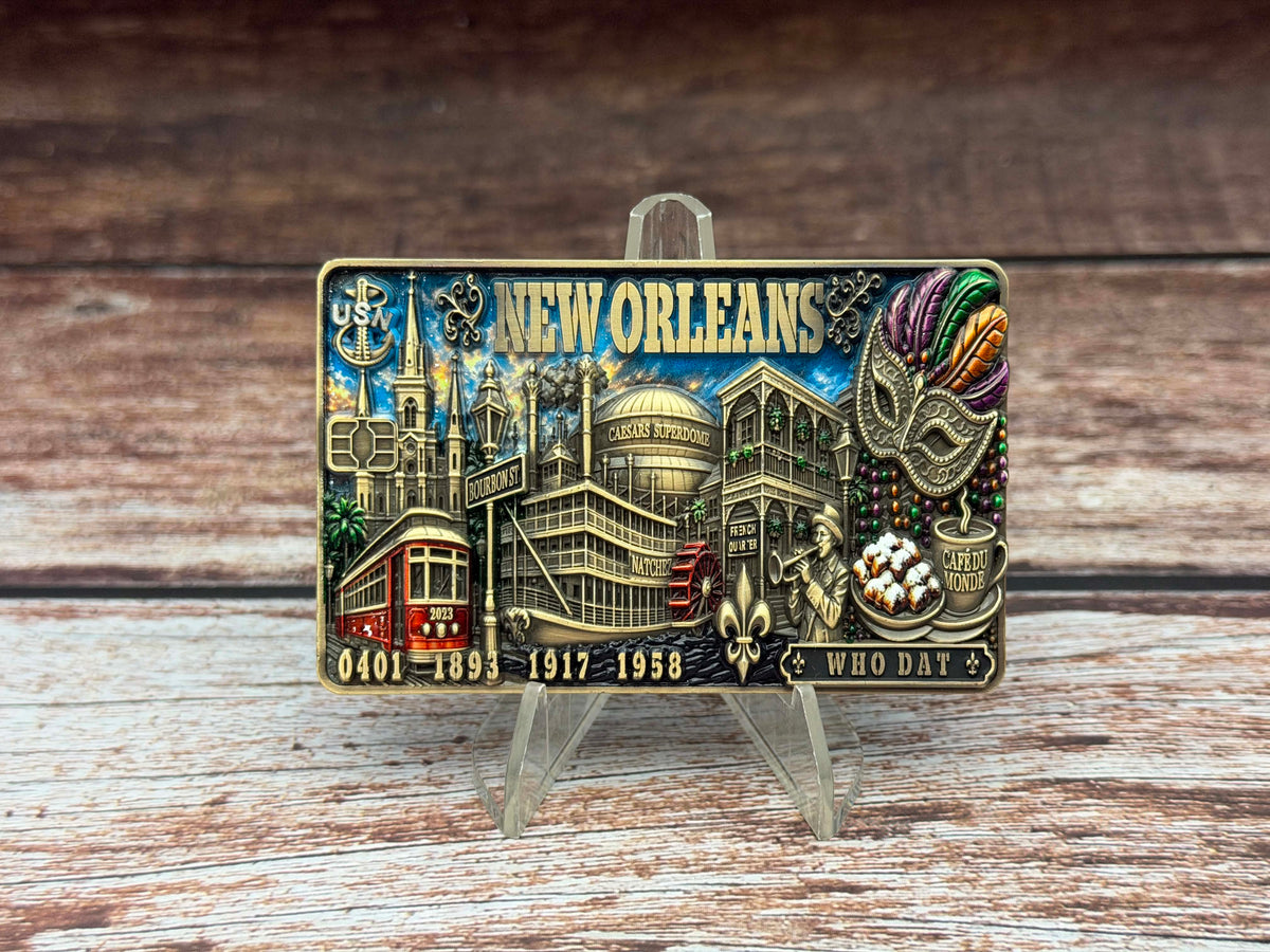 New Orleans Chargers Card