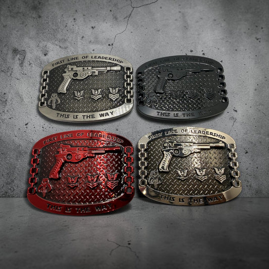 Petty Officer Mandalorian Belt Buckles