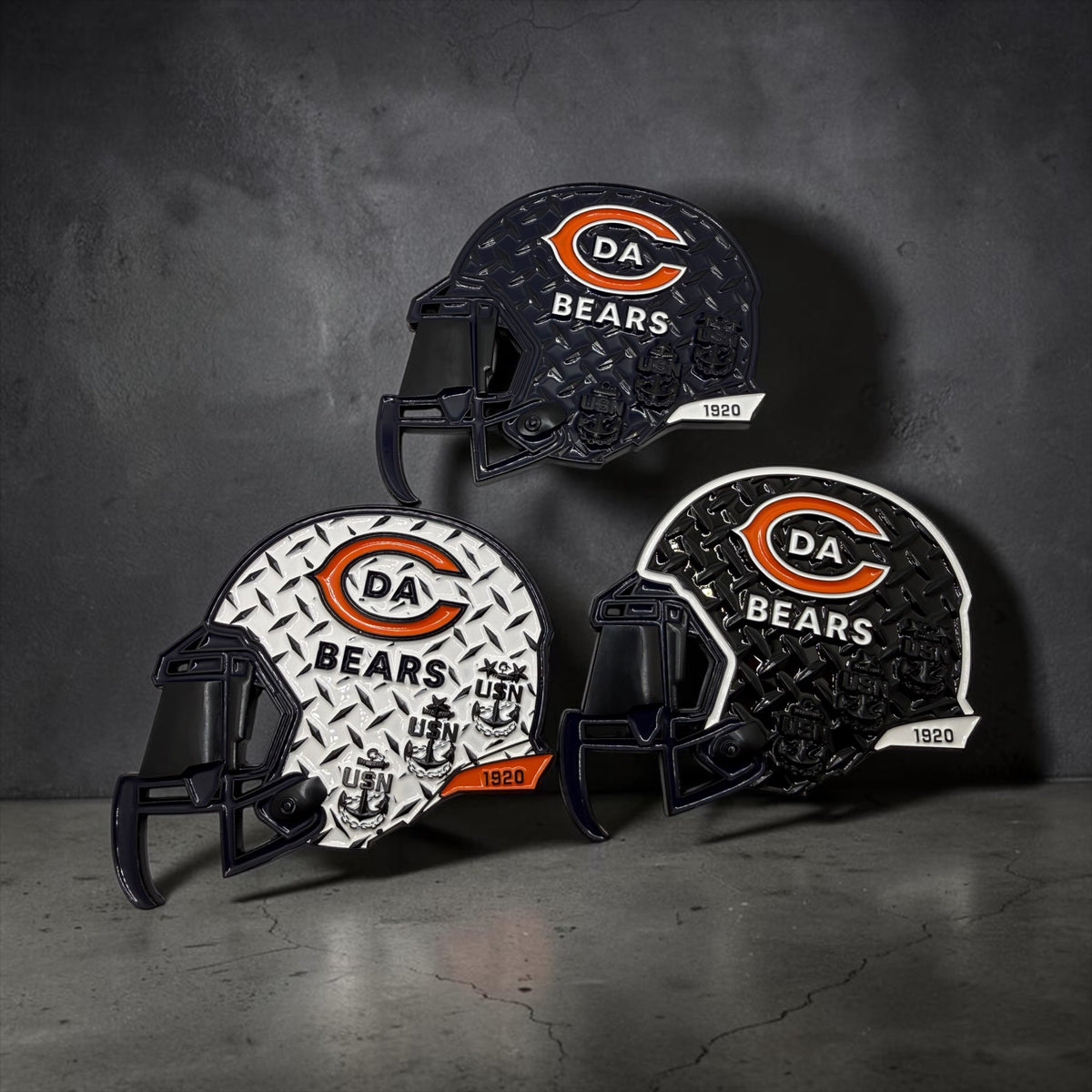 DA BEARS Helmet Bottle Opener