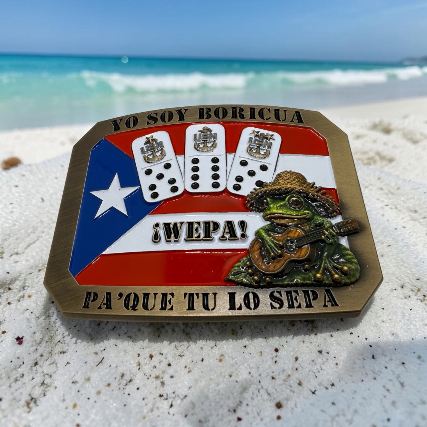 Puerto Rico Chief Buckles