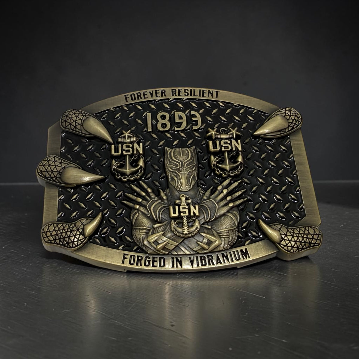 Prince T challa belt buckle