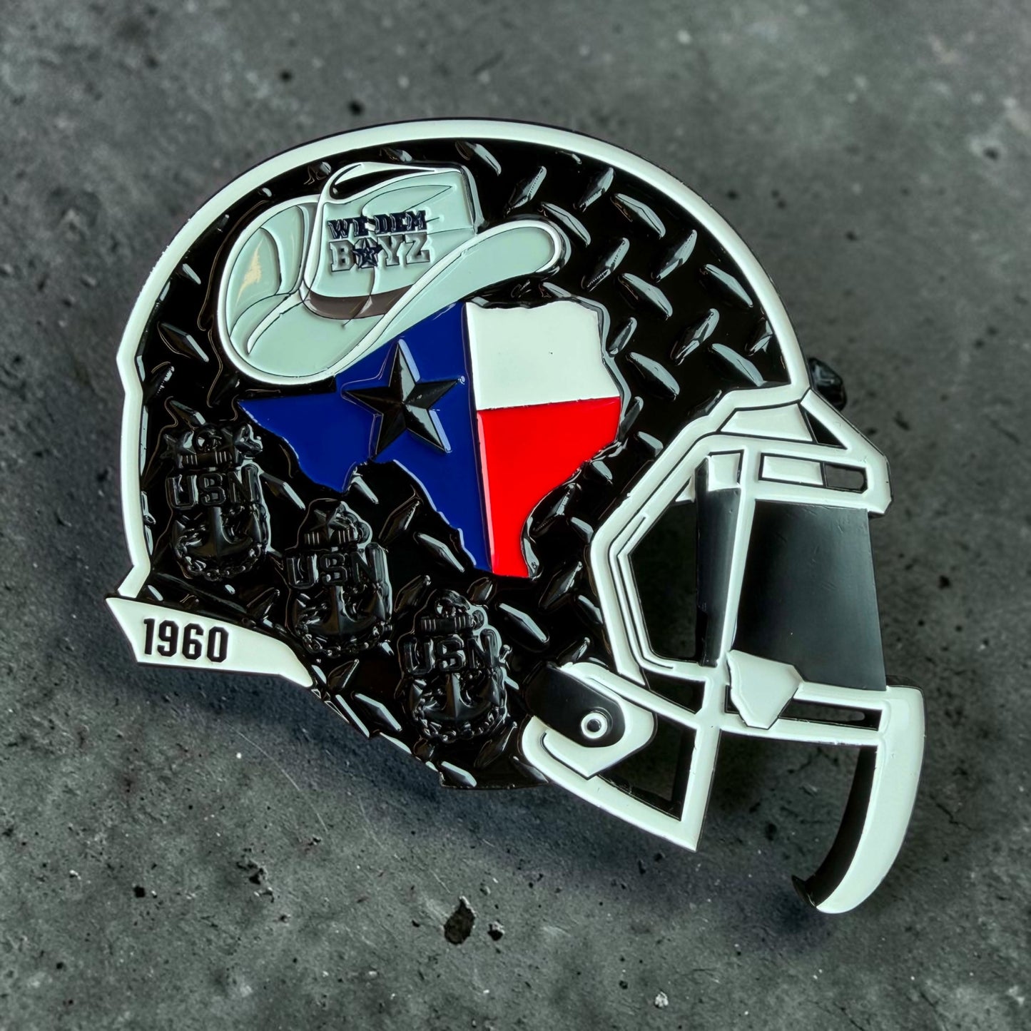 America's Team Helmet bottle opener