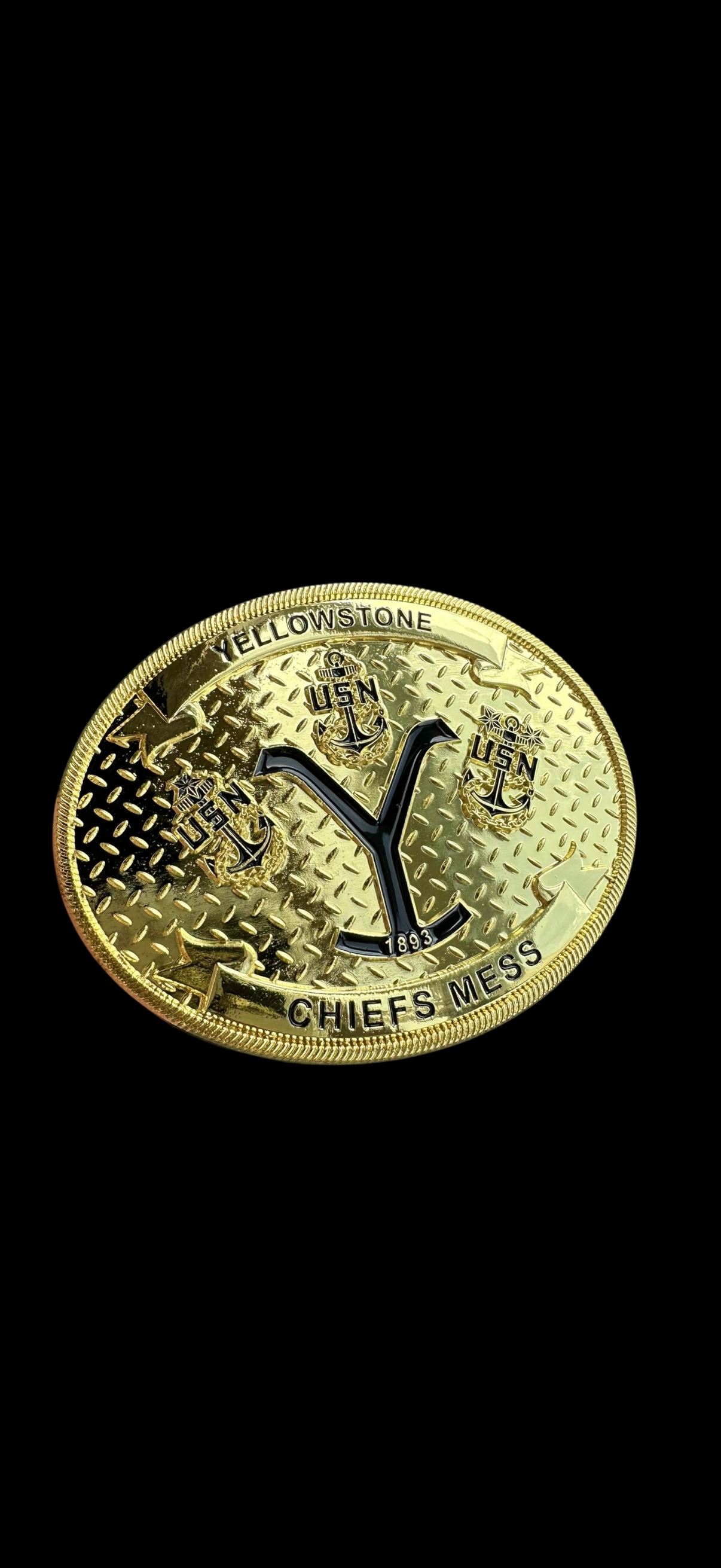 YELLOWSTONE chief buckles