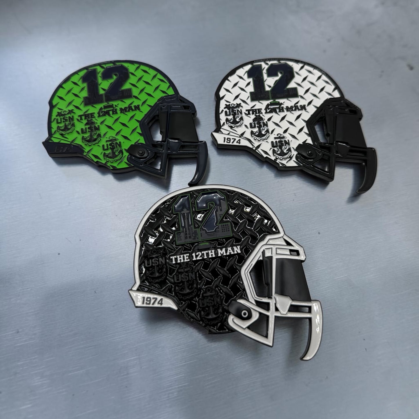 The 12TH Man Glow in the Dark Seattle Bottle Opener