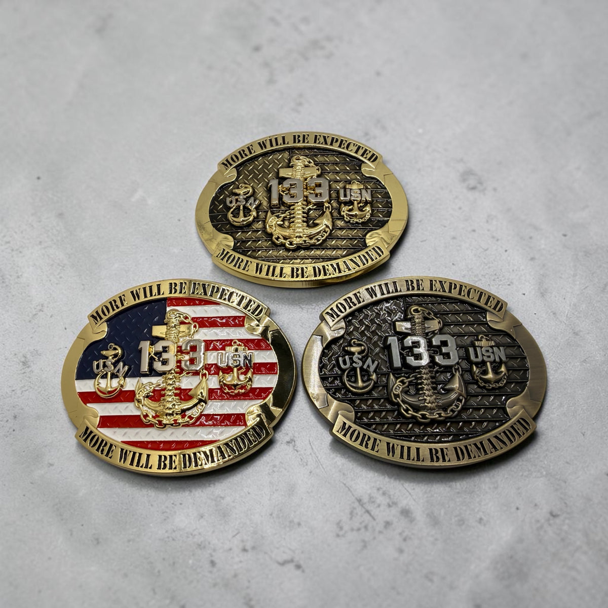 133 Years of the CHIEF! Belt Buckles