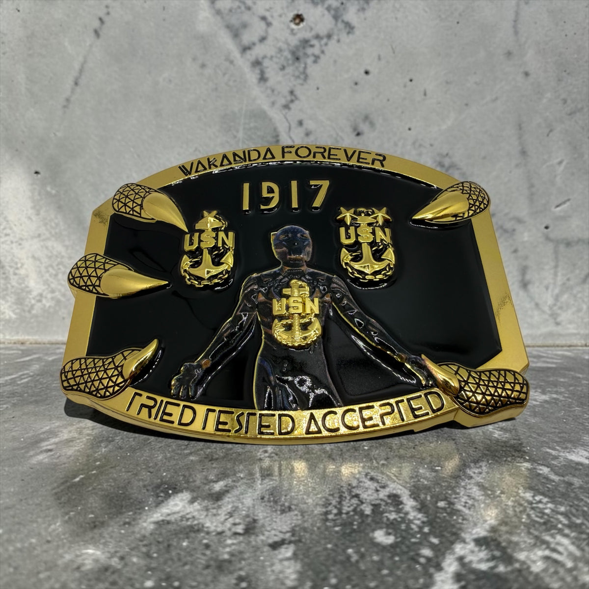 Wakanda Forever Female Belt Buckles