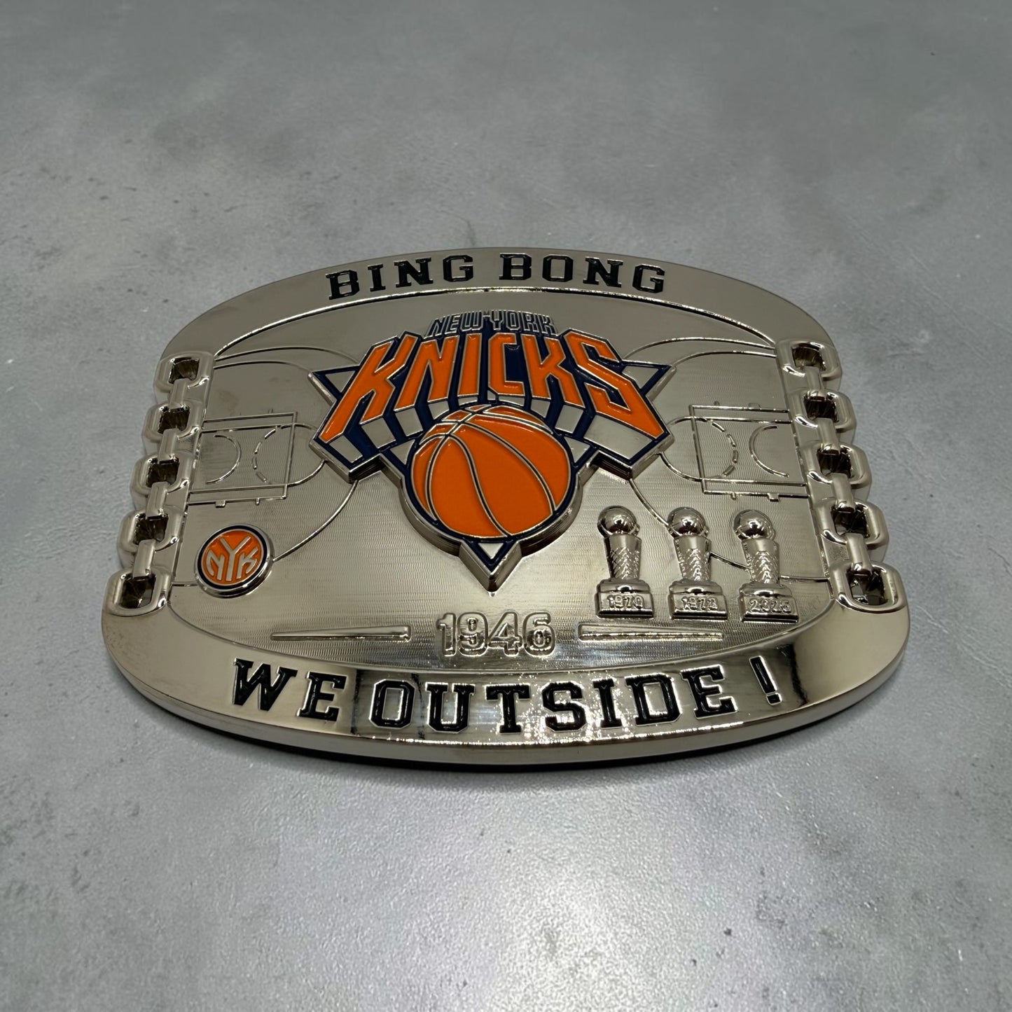 KNICKS IN 5 Belt Buckle no ranks