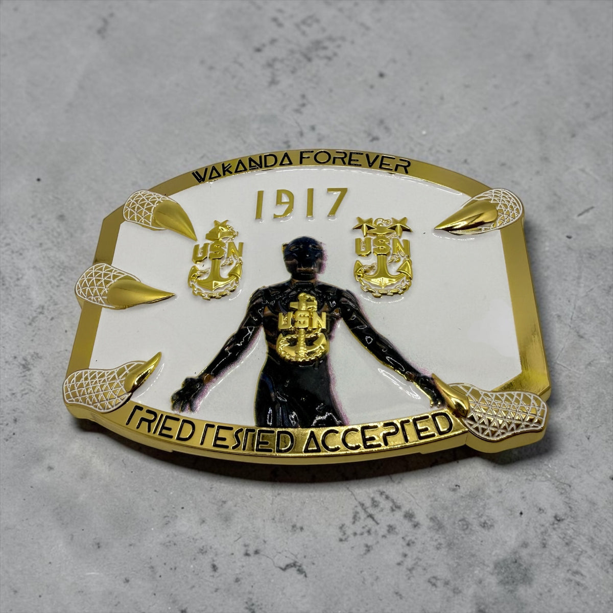 Wakanda Forever Female Belt Buckles
