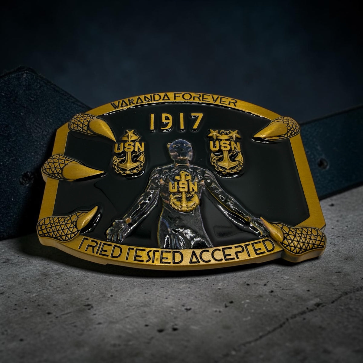 Wakanda Forever Female Belt Buckles
