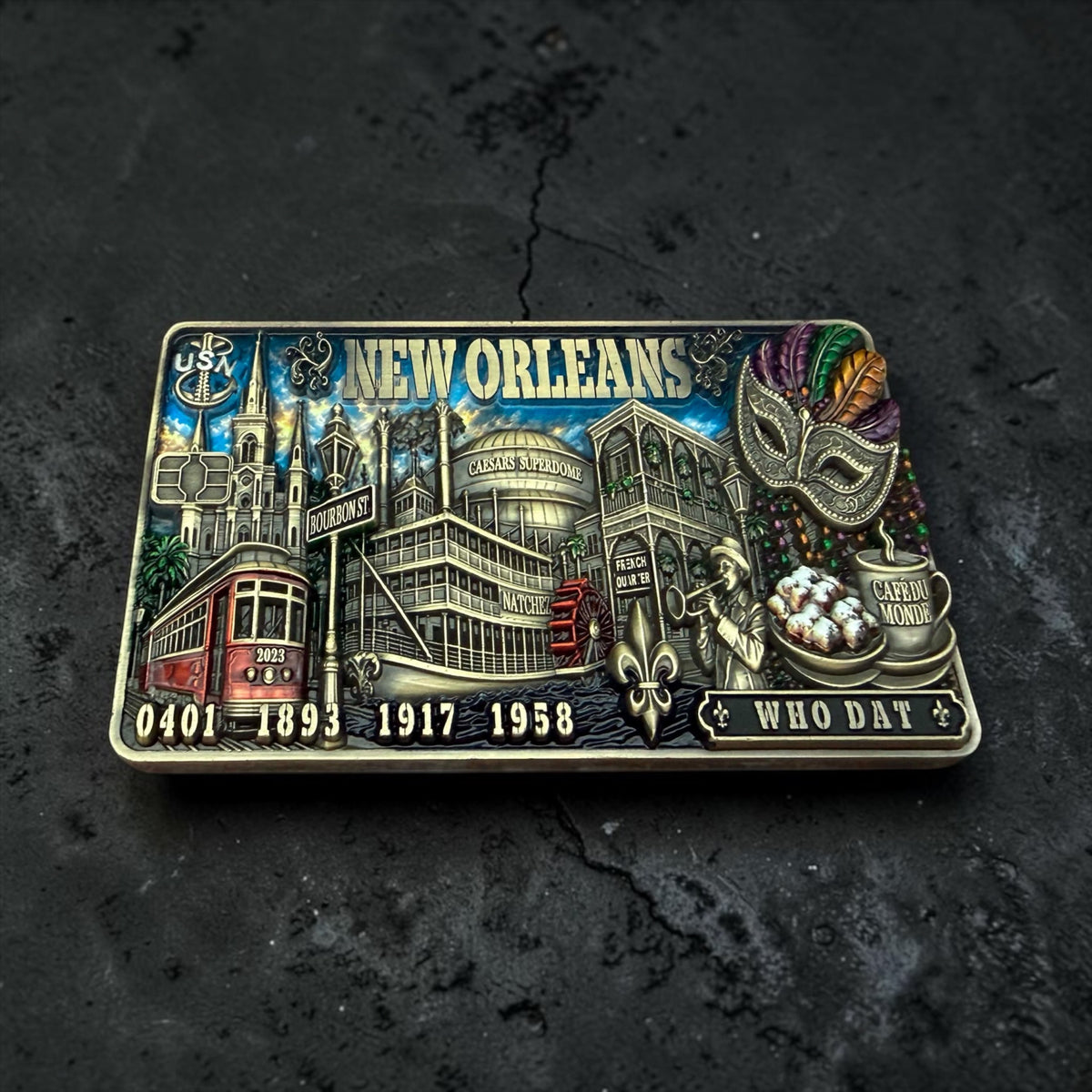 New Orleans Chargers Card