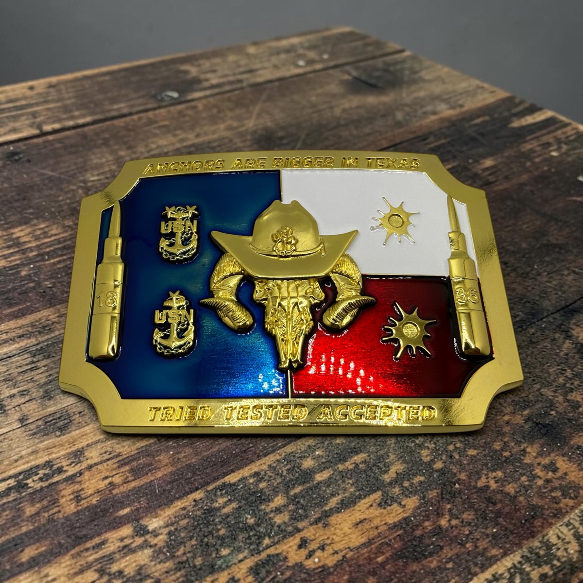 TEXAS PRIDE BUCKLE