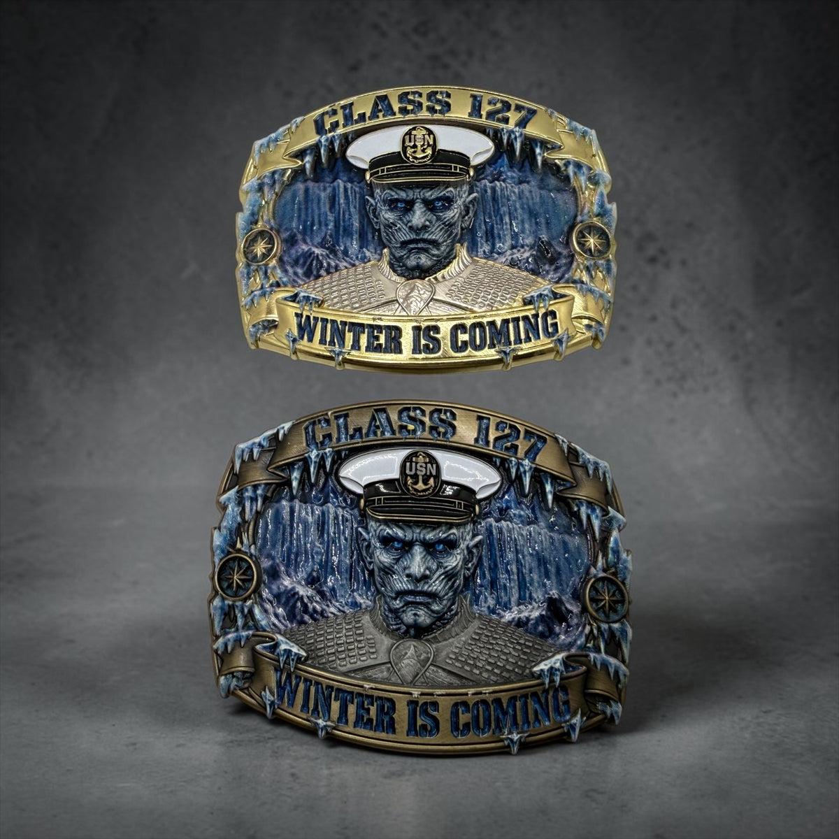 Class 127 the Winter Chiefs ‘Night King’ Belt Buckles