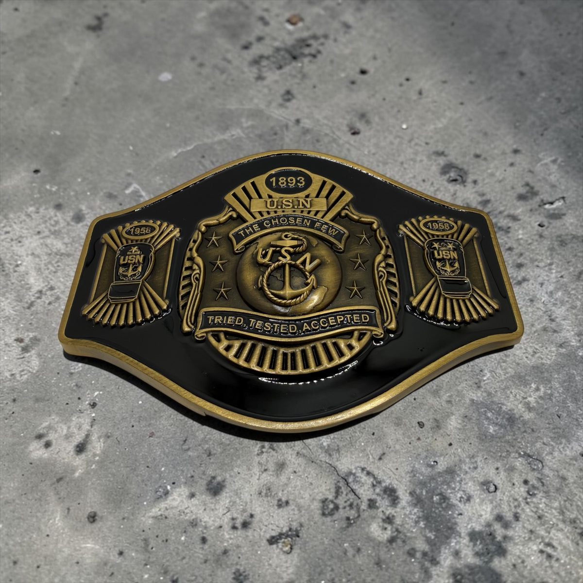 UNDISPUTED goat buckle