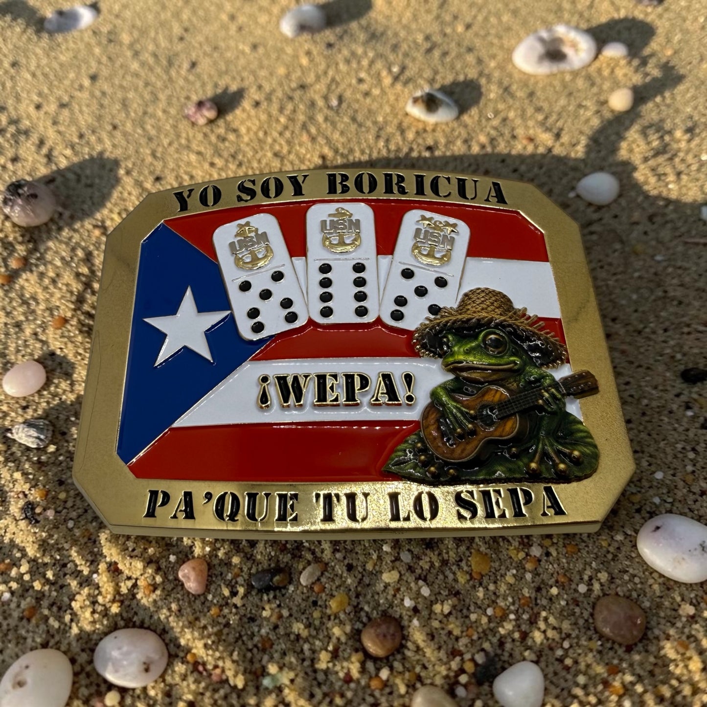 Puerto Rico Chief Buckles